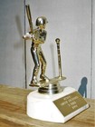 Vintage T-Balll Tball Baseball Sport TROPHY Little League Youth Rec Award Sports — photo 5