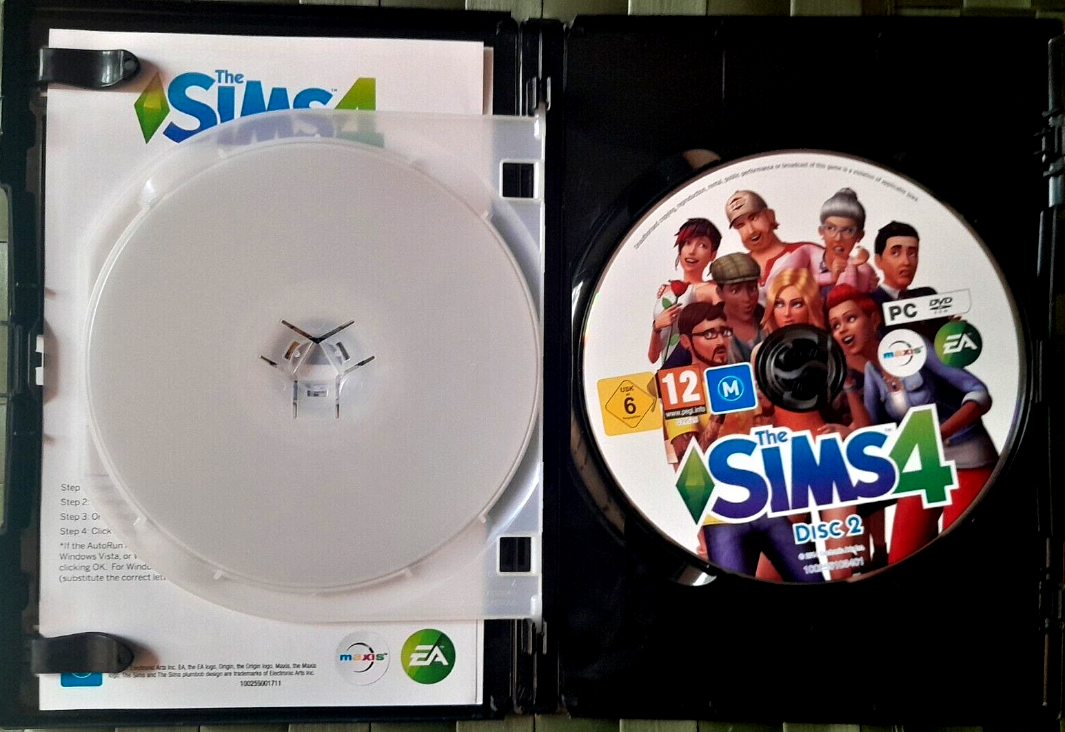 The Sims 4 PC DVD ROM EA Windows Game with Mac Download Code 2 Discs