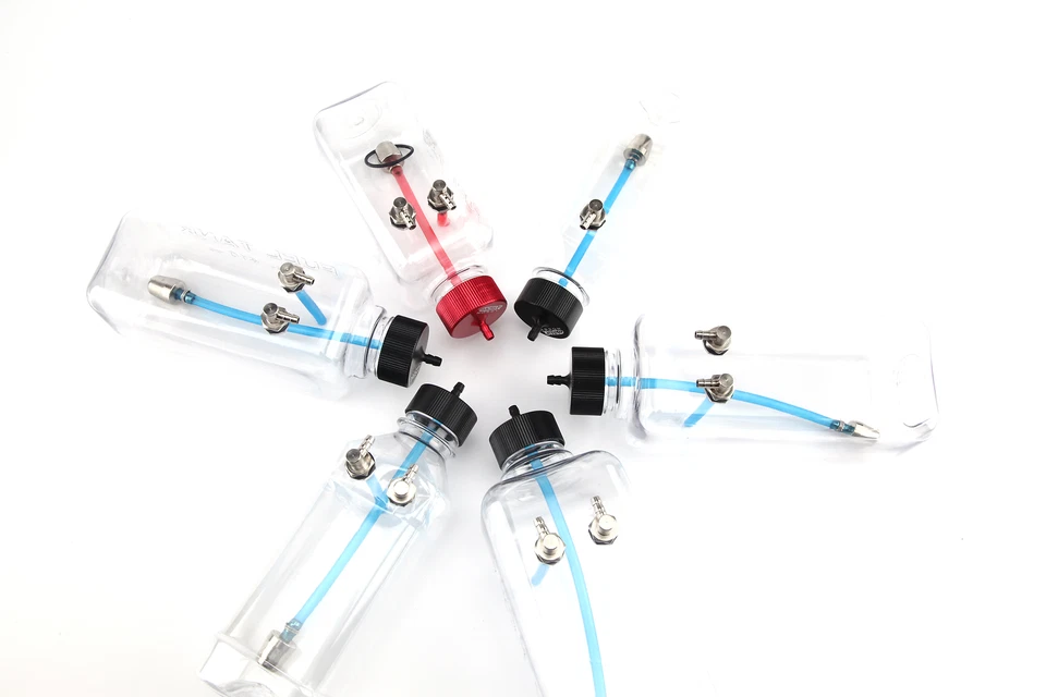 1Set 300mL Fuel Tank With Aluminum Cap 15-26CC Gasoline / Nitro Gas Airplane - Image 4 of 4