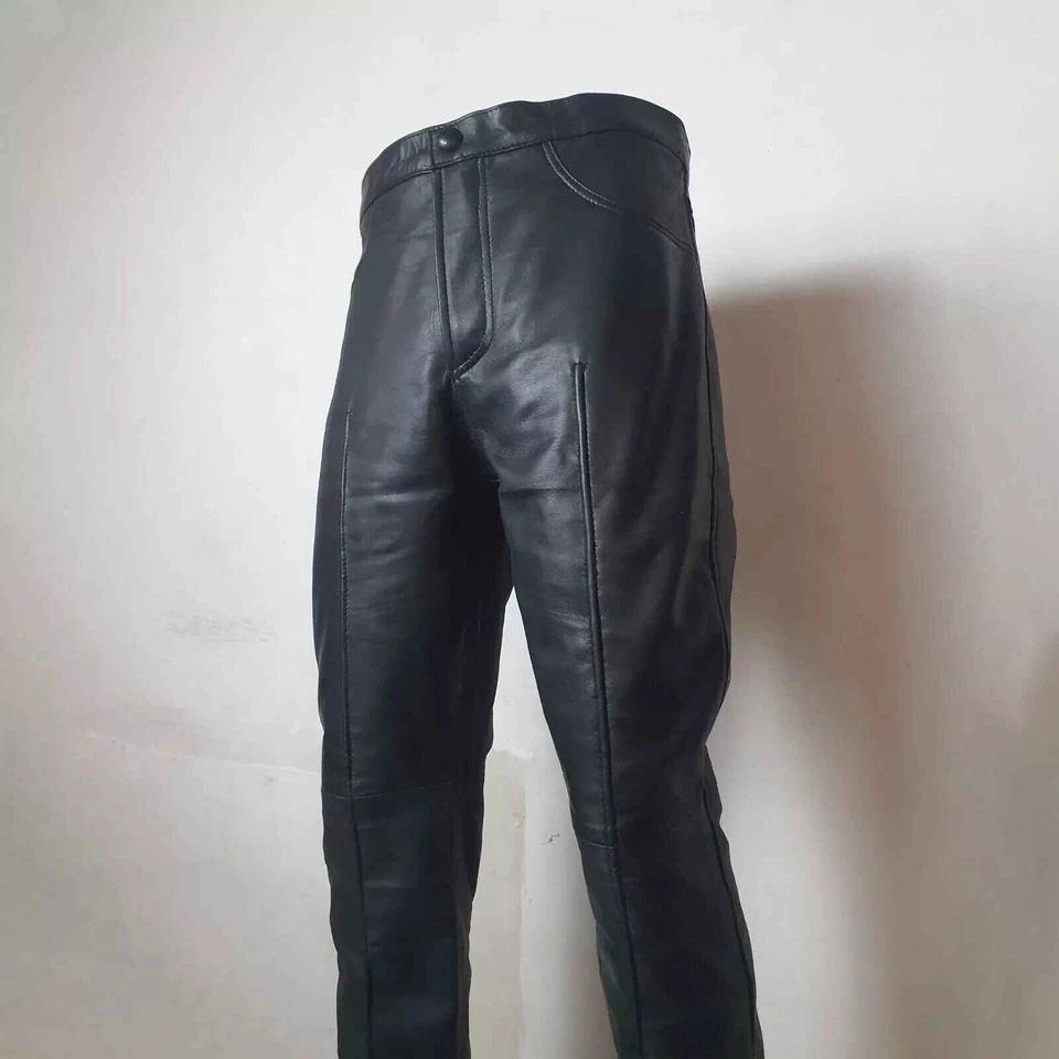 Elvis Presley 1968 Regreso, traje especial de cuero negro piel de cordero, ar... - Imagen 3 de 4