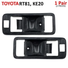 Pair Rear Inner Door Handle Cup Bezel Fits Toyota Corolla KE20 TE20 1970 '78