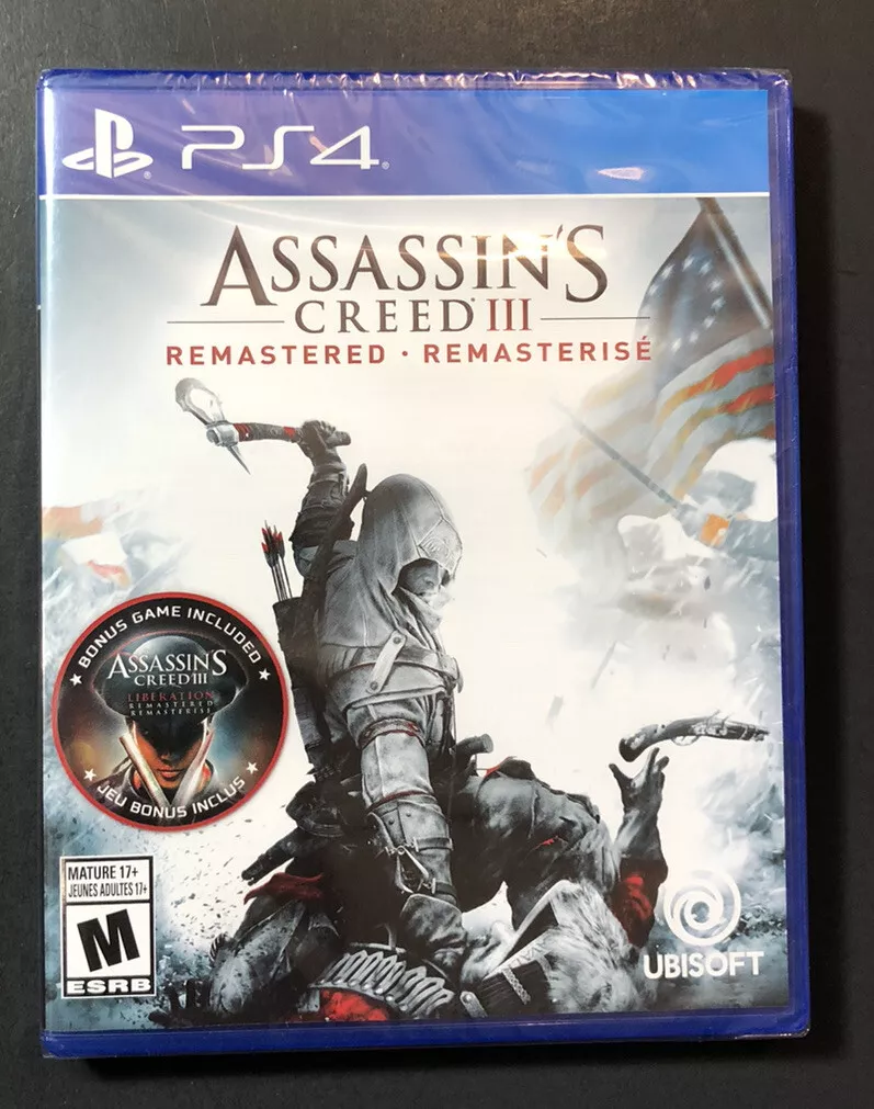 Assassins Creed III 3 Remastered + Liberation Xbox One Brand New Sealed