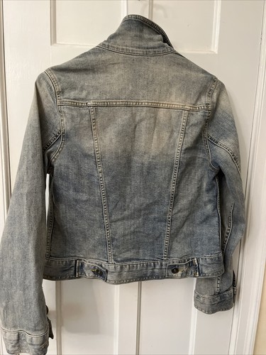 Women's XS Merona Cotton Blend Blue Denim Jacket - Picture 5 of 5