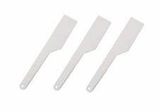 3 x White Spatulas Mixing Plastic Scraper BAKING KITCHEN UTENSILS