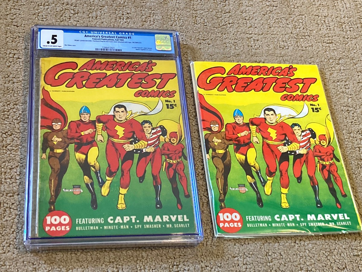 America's Greatest Comics 1 CGC .5 (1st Fawcett Hero Cover- 1941