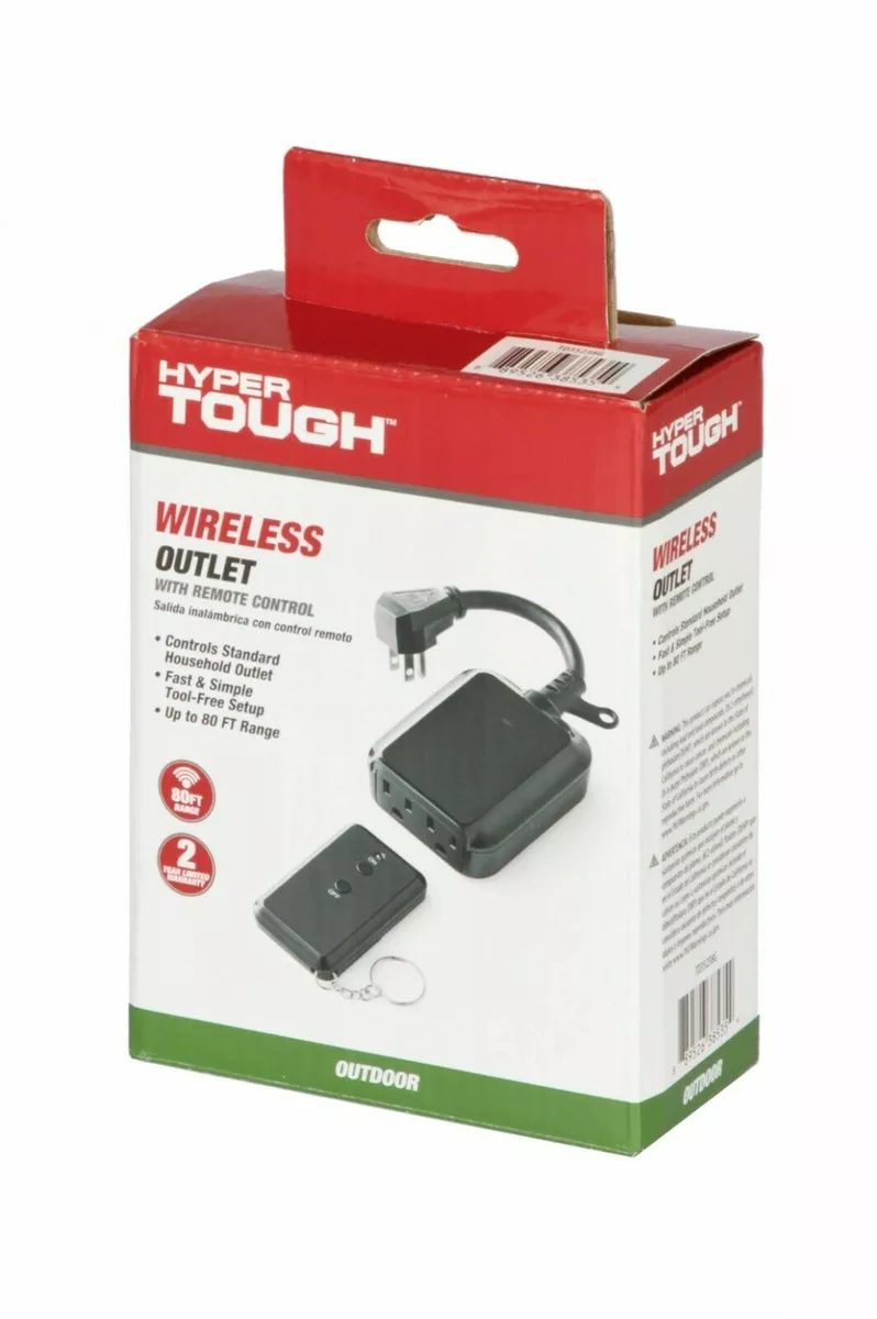 HYPER TOUGH WIRELESS OUTLET REMOTE CONTROL