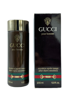 GUCCI - POUR HOMME- AFTER SHAVE EMULSION - 200ML - VINTAGE