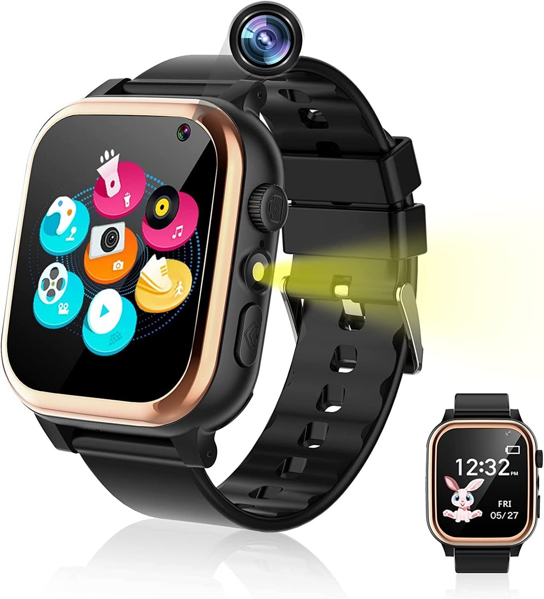 Smart Watch For Kids, Age 4-11 Boys Girls Learning Toys, Selfi