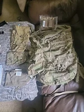 USGI ISSUE MOLLE II LARGE RUCK MULTICAM OCP COMPLETE+Etool Cover+Guide+Gaiter+