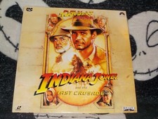 Indiana Jones and the Last Crusade Laserdisc LD Japanese Free Ship 50