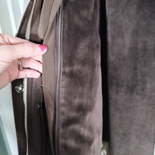 Liz Claiborne Petite L Winter Coat Jacket Zip Out Lining Removable Hood Tan NWT - Picture 13 of 18