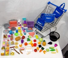 My Life As• Grocery Store Lot• Baskets• 70+ Pieces! Fruits• Veggies• Drinks•