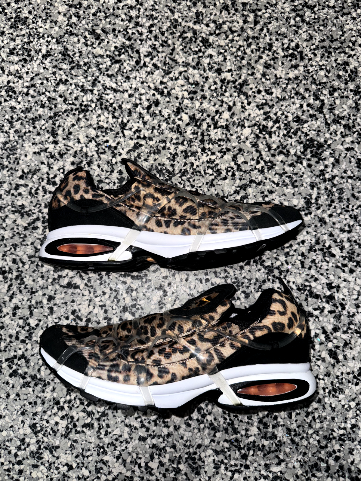 Nike Air Kukini SE Leopard Slip-On Athletic Shoes DJ6418 001 Men Size 7.5-13