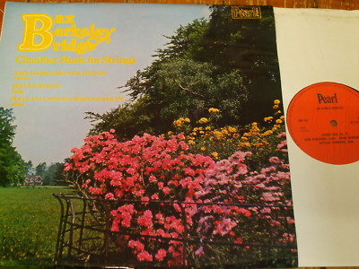 SHE 547 Bax / Berkeley / Bridge Chamber Music / Georgiadis / de Saram etc.
