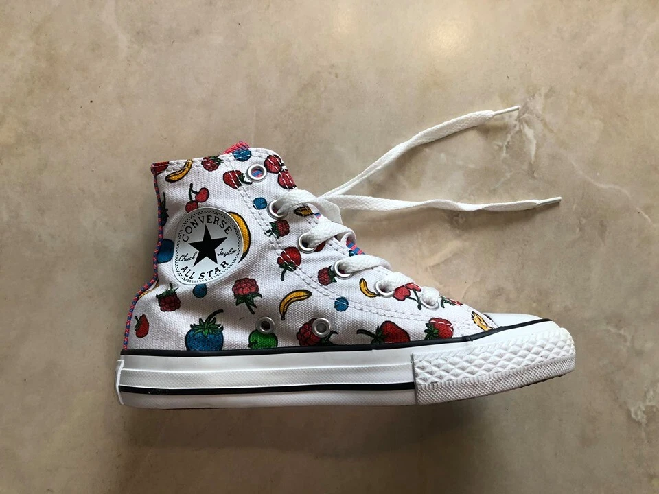 CONVERSE ALL STAR scarpa bimba alta in tela 631080C eBay