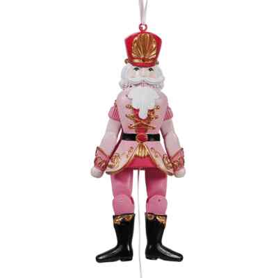 Nutcracker Prince Pull Toy Ornament