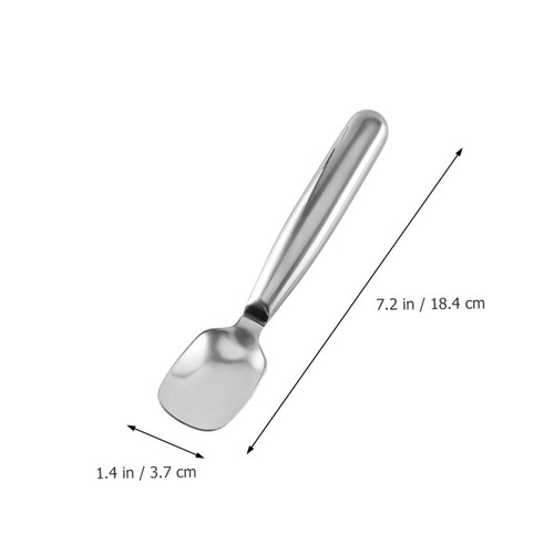 Stainless Steel Ice Cream Scoop Disher Scoop Food Scoop Sugar Scoop - Picture 10 of 12