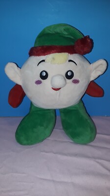 Kellytoy Holiday Elf Plush 10'' Stuffed Chubby Christmas Toy 2018