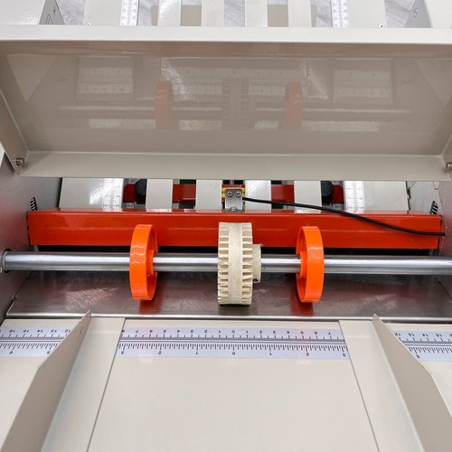 NEW Automatic Paper Folding Machine 110V Adjustable Paper Folder Document Folder - Picture 10 of 22