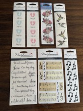 NEW Mrs Grossman  s Stickers - 7 Sheets