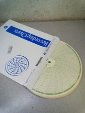 Graphic Controls Circular Chart Recorder Paper 00220475 for Foxboro Box of 100