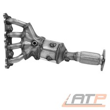 AUSPUFFKRÜMMER ABGAS-KRÜMMER-KAT KATALYSATOR FÜR FORD FIESTA 6 1.25 1.6 Ti AB 08