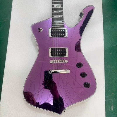 #ad New Purple Paul Stanley Electric Guitar Mahogany Body Chrome Parts US Warehouse $348.68