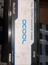 Alphacool NexXxoS ST30 Full Copper 240mm Radiator - Black