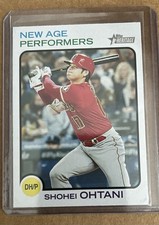 2022 Topps Heritage Angels/Dodgers Star*Shohei Ohtani New Age Performers #NAP-4