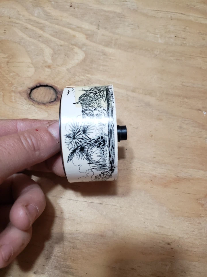 Rueda de rodillo sello goma impresión frontera Clearsnap Tigers Foto 2 de 3