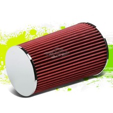 10 Round Cone Cotton Gauze High Flow Intake Universal Air Filter 3 Inlet 10 Round Cone Cotton Gauze High Flow Intake Universal Air Filter 3 Inlet