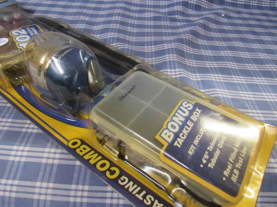 Shakespeare Kit de Pesca Completo Spin Casting Combo (NOS) ENVÍO RÁPIDO GRATUITO. Foto 4 de 4
