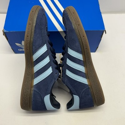 Size 9.5 - Adidas Handball Spezial Collegiate Navy Clear Sky for