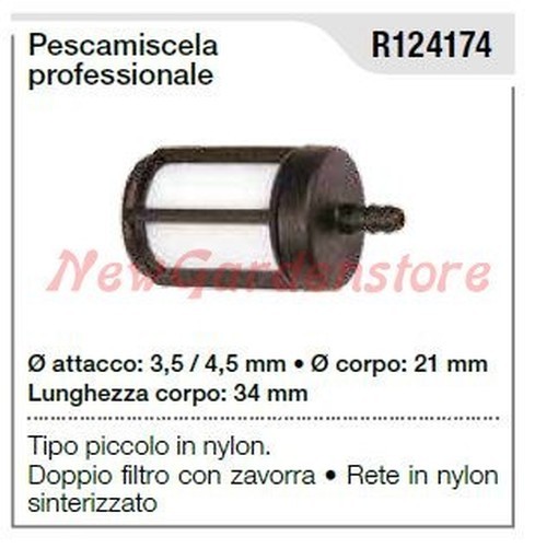 Pescamiscela Professional FüR KettensäGe Typ Klein Aus Nylon R124174-image
