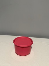 Tupperware One Touch Canister 2.5 Cups Flamin...