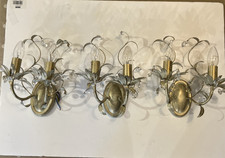 Laura Ashley Wall Lights Laverham x 3