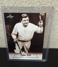 Leaf 2016 Babe Ruth Collection Babe Ruth New York Yankees #79 Baseball Card
