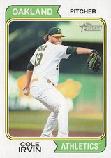2023 Topps Heritage #57 Cole Irvin