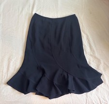 Vintage Midi Skirt - Size 2 - Buttons In The Back - Detailed Design