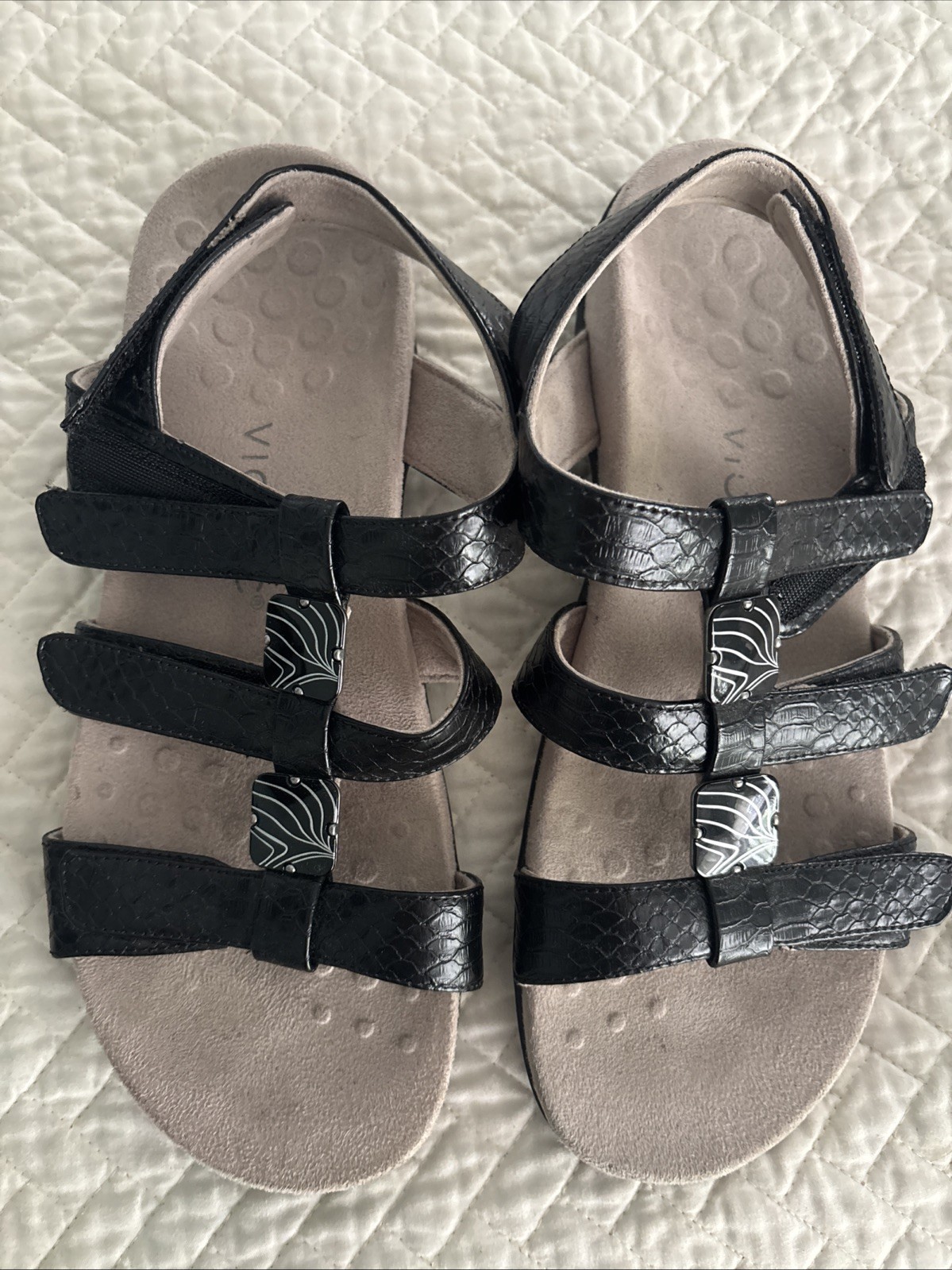 Vionic Amber Women's Adjustable Slide Sandals Siz… - image 2