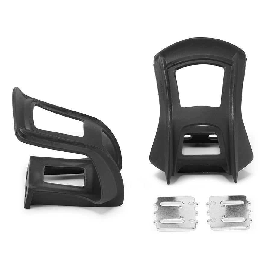 Мини-заколка Eclypse без бретелек, черная, пара