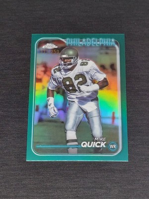2024 Topps Chrome - Mike Quick #159 Green Refractor /250