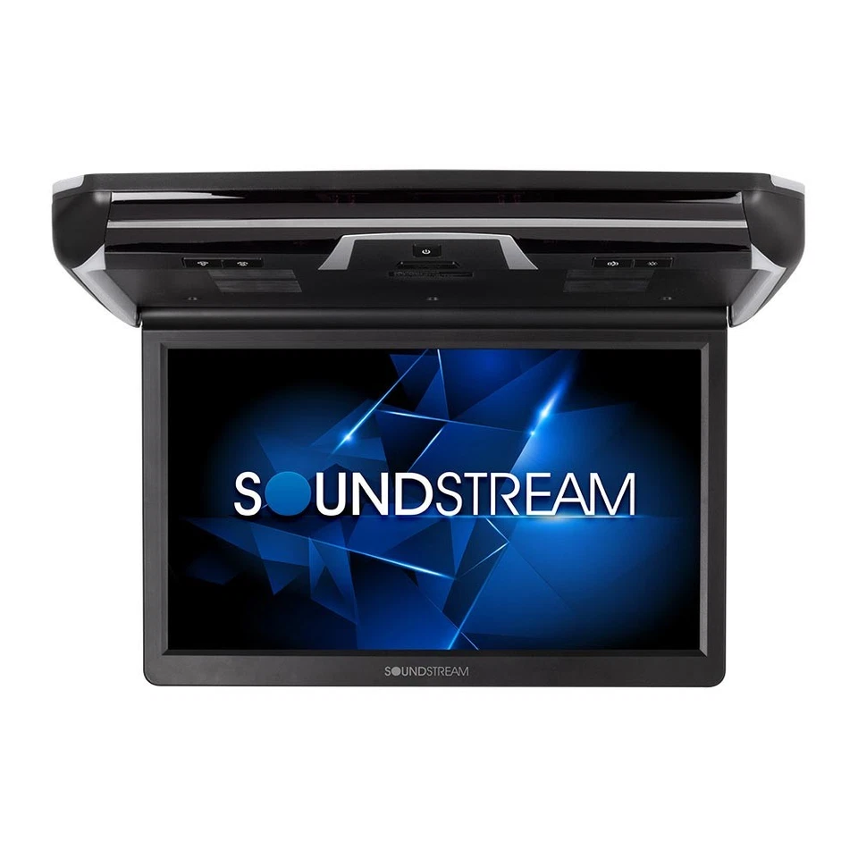 SOUNDSTREAM VCM-160DMH 16" LCD SCREEN CEILING MOUNT DVD ENTERTAINMENT SYSTEM NEW - Image 2 of 3