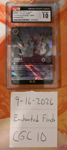 Ursula - Sea Witch Queen graded CGC 10 for sale on eBay
