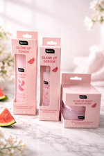 b pure Glow Up Set w/ Toner, Serum, and Night Moisturizer