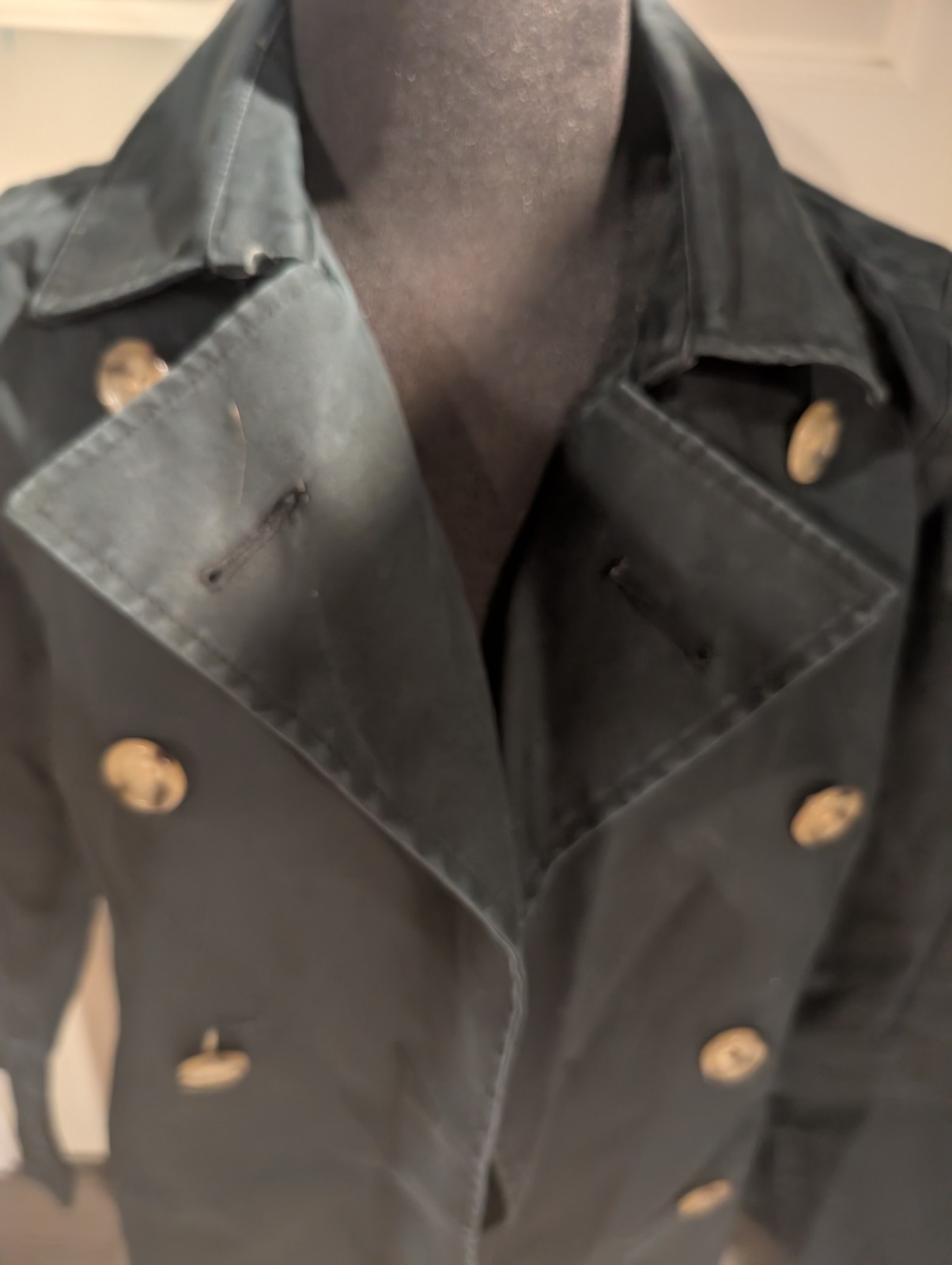 Black Long Old Navy Jacket Small - image 2