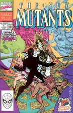New Mutants Summer Special #1 VG 1990 Stock Image Low Grade