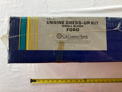 Cal Custom Hawk 6008 Engine Dress-Up Kit Small Block Ford 289 302 351W - Picture 3 of 4