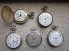 LOTTO OROLOGIO DA TASCA CIDNEO CHRONOMETRE LANCYL MIRADOR STOCK RICAMBI TASCHINO