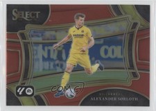 2023 Panini Select La Liga Field Level Red Prizm Alexander Sorloth Sørloth 13bp